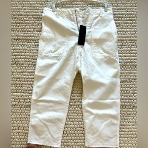 Nili Lotan Luna Pant - White - Size 10 -NWT